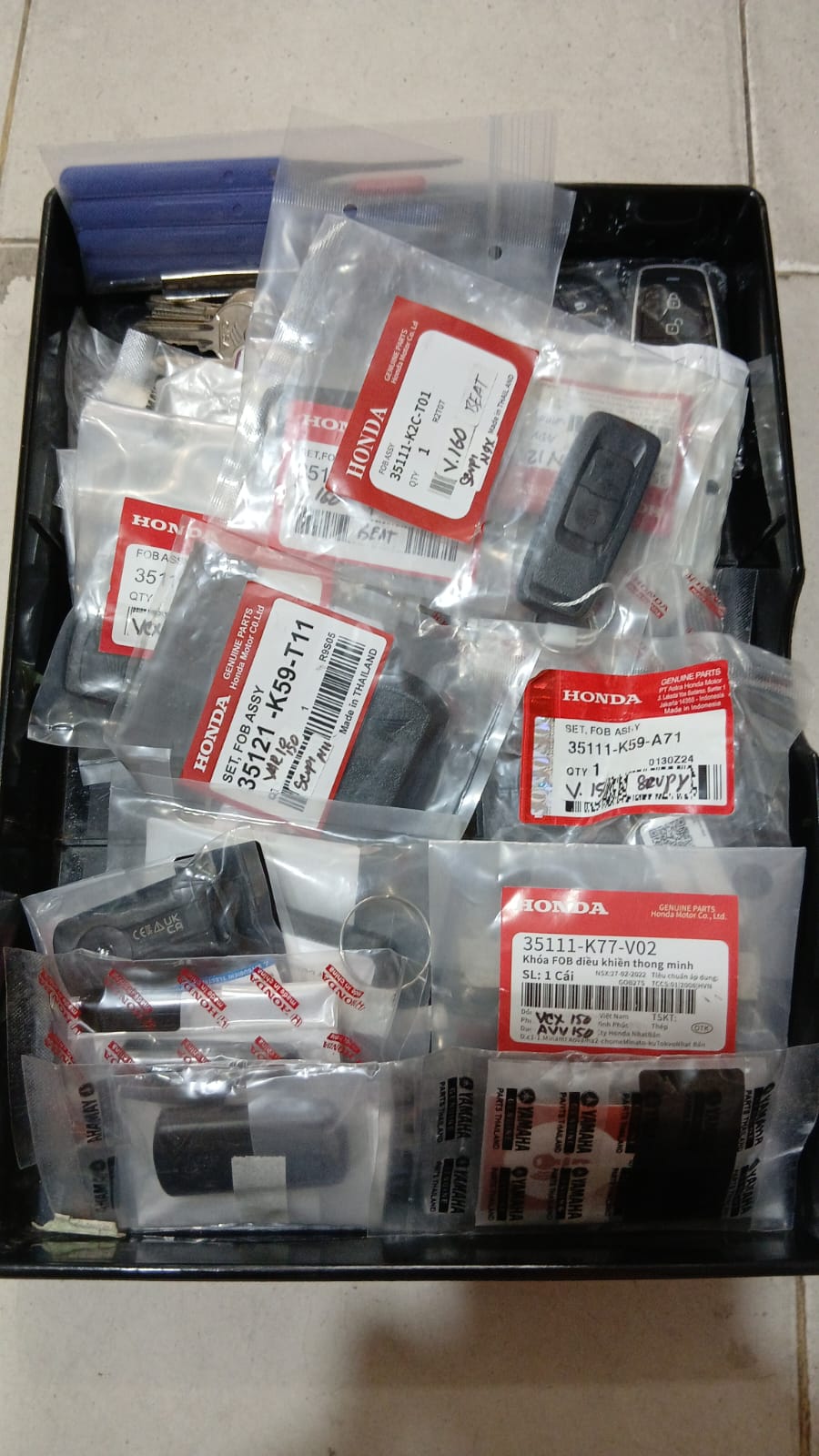 Jasa smart key keyless motor Pekanbaru